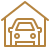 Garage property meta icon.